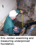 Eric testing foundation underpinning